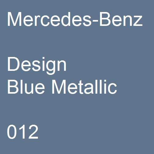 Mercedes-Benz, Design Blue Metallic, 012.